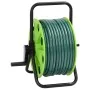 Standing hose reel with set green PVC fittings 0.75" 20 m by , Garden hose holder - Ref: Foro24-3281520, Price: 55,02 €, Disc...