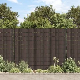 Paneles de privacidad 4 uds PVC marrón 35x0,19 m de , Paneles de vallas - Ref: Foro24-147863, Precio: 98,41 €, Descuento: %