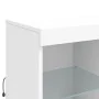 Aparador con luces LED blanco 81x37x100 cm de , Aparadores - Ref: Foro24-836672, Precio: 115,69 €, Descuento: %