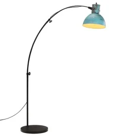 Worn blue floor lamp 25 W E27 150 cm by , Lamps - Ref: Foro24-371940, Price: 178,58 €, Discount: %
