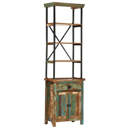 Aparador de madera maciza reciclada 55x30x180 cm de , Aparadores - Ref: Foro24-358884, Precio: 249,19 €, Descuento: %