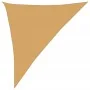 Toldo de vela triangular HDPE arena 160 g/m² 3x4x5 m de , Sombrillas - Ref: Foro24-4002058, Precio: 24,10 €, Descuento: %