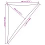 Toldo de vela triangular HDPE gris claro 160 g/m² 4x5x6,8 m de , Sombrillas - Ref: Foro24-4002013, Precio: 30,78 €, Descuento: %