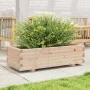 Jardinera madera maciza de pino 90x40x26,5 cm de , Maceteros y jardineras - Ref: Foro24-847333, Precio: 83,01 €, Descuento: %