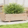 Jardinera madera maciza de pino 90x40x26,5 cm de , Maceteros y jardineras - Ref: Foro24-847333, Precio: 83,01 €, Descuento: %