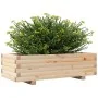 Jardinera madera maciza de pino 90x40x26,5 cm de , Maceteros y jardineras - Ref: Foro24-847333, Precio: 83,01 €, Descuento: %
