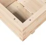 Jardinera madera maciza de pino 90x40x26,5 cm de , Maceteros y jardineras - Ref: Foro24-847333, Precio: 83,01 €, Descuento: %