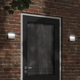 Lámpara de pared LED de exterior aluminio fundido negro by , Outdoor lighting - Ref: Foro24-4006338, Price: 22,29 €, Discount: %