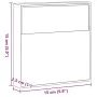 Lámpara de pared LED de exterior aluminio fundido negro by , Outdoor lighting - Ref: Foro24-4006338, Price: 22,29 €, Discount: %