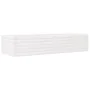 Jardinera de madera maciza de pino blanco 110x40x23 cm de , Maceteros y jardineras - Ref: Foro24-847229, Precio: 89,85 €, Des...