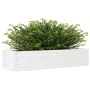 Jardinera de madera maciza de pino blanco 110x40x23 cm de , Maceteros y jardineras - Ref: Foro24-847229, Precio: 89,85 €, Des...