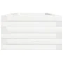 Jardinera de madera maciza de pino blanco 110x40x23 cm de , Maceteros y jardineras - Ref: Foro24-847229, Precio: 89,85 €, Des...