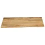 Tablero de mesa borde natural madera maciza mango 90x80x3,8 cm by , Table tops - Ref: Foro24-370747, Price: 126,08 €, Discoun...