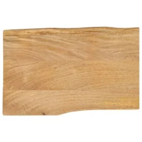 Tablero de mesa borde natural madera maciza mango 70x40x2,5 cm de , Tableros para mesas - Ref: Foro24-370705, Precio: 43,04 €...