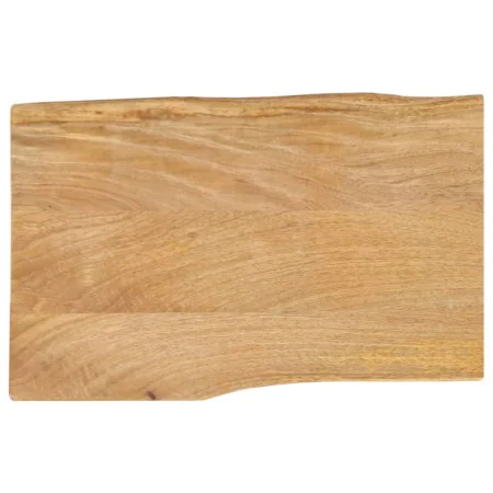 Table top natural edge solid wood mango 70x40x2.5 cm by , Table tops - Ref: Foro24-370705, Price: 43,04 €, Discount: %