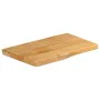 Table top natural edge solid wood mango 70x40x2.5 cm by , Table tops - Ref: Foro24-370705, Price: 43,04 €, Discount: %