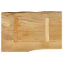 Table top natural edge solid wood mango 70x40x2.5 cm by , Table tops - Ref: Foro24-370705, Price: 43,04 €, Discount: %