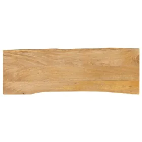 Table top natural edge solid wood handle 140x40x2.5 cm by , Table tops - Ref: Foro24-370711, Price: 68,09 €, Discount: %