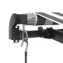 Manual retractable awning LED light anthracite and white 450x350 cm by , Awnings - Ref: Foro24-3215813, Price: 456,12 €, Disc...