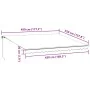 Manual retractable awning LED light anthracite and white 450x350 cm by , Awnings - Ref: Foro24-3215813, Price: 456,12 €, Disc...