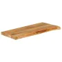 Table top natural edge solid wood mango 70x40x2.5 cm by , Table tops - Ref: Foro24-370441, Price: 49,91 €, Discount: %