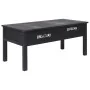 Black wooden coffee table 100x50x45 cm by , Coffee table - Ref: Foro24-284141, Price: 154,48 €, Discount: %