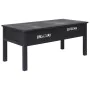 Mesa de centro de madera negro 100x50x45 cm de , Mesas de centro - Ref: Foro24-284141, Precio: 154,48 €, Descuento: %