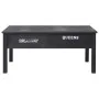 Black wooden coffee table 100x50x45 cm by , Coffee table - Ref: Foro24-284141, Price: 154,48 €, Discount: %