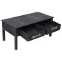 Black wooden coffee table 100x50x45 cm by , Coffee table - Ref: Foro24-284141, Price: 154,48 €, Discount: %