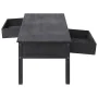 Mesa de centro de madera negro 100x50x45 cm de , Mesas de centro - Ref: Foro24-284141, Precio: 154,48 €, Descuento: %