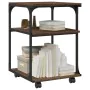 Soporte de impresora 3 niveles marrón roble 43x48x64 cm de , Soportes para impresoras - Ref: Foro24-842280, Precio: 48,69 €, ...