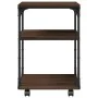 Soporte de impresora 3 niveles marrón roble 43x48x64 cm de , Soportes para impresoras - Ref: Foro24-842280, Precio: 48,69 €, ...