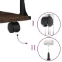 Soporte de impresora 3 niveles marrón roble 43x48x64 cm de , Soportes para impresoras - Ref: Foro24-842280, Precio: 48,69 €, ...