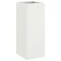 Jardinera acero blanco 32x29x75 cm de , Maceteros y jardineras - Ref: Foro24-841572, Precio: 60,72 €, Descuento: %