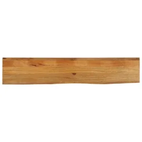 Tablero de mesa borde natural madera maciza mango 160x40x3,8 cm de , Tableros para mesas - Ref: Foro24-370592, Precio: 122,14...