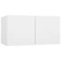 Set de mueble para TV de 8 piezas madera contrachapada blanco de , Muebles TV - Ref: Foro24-3078714, Precio: 224,47 €, Descue...