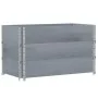 Jardinera de madera maciza de pino gris 100x50 cm de , Maceteros y jardineras - Ref: Foro24-3295429, Precio: 108,82 €, Descue...