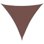 Toldo de vela triangular tela Oxford marrón 6x6x6 m de , Sombrillas - Ref: Foro24-135845, Precio: 53,58 €, Descuento: %
