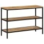 Konsolentisch aus massivem Mangoholz 100x35x70 cm von , Seitentische - Ref: Foro24-374073, Preis: 119,94 €, Rabatt: %