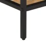 Mesa consola madera maciza de mango rugosa 100x35x70 cm de , Mesas auxiliares - Ref: Foro24-374073, Precio: 119,94 €, Descuen...