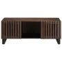 Mesa de centro de madera maciza mango marrón 100x55x40 cm de , Mesas de centro - Ref: Foro24-377498, Precio: 106,25 €, Descue...
