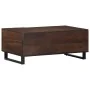 Mesa de centro de madera maciza mango marrón 100x55x40 cm de , Mesas de centro - Ref: Foro24-377498, Precio: 106,25 €, Descue...