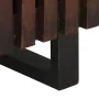 Mesa de centro de madera maciza mango marrón 100x55x40 cm de , Mesas de centro - Ref: Foro24-377498, Precio: 106,25 €, Descue...
