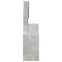 Tocador con mueble gris hormigón 80x35x132 cm de , Tocadores para dormitorios - Ref: Foro24-848237, Precio: 113,80 €, Descuen...