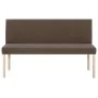 Polyester Bank 139,5 cm braun von , Bänke für Hallen und Lager - Ref: Foro24-281336, Preis: 215,66 €, Rabatt: %