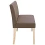 Polyester Bank 139,5 cm braun von , Bänke für Hallen und Lager - Ref: Foro24-281336, Preis: 215,66 €, Rabatt: %