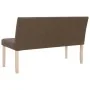 Polyester Bank 139,5 cm braun von , Bänke für Hallen und Lager - Ref: Foro24-281336, Preis: 215,66 €, Rabatt: %
