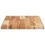 Rectangular solid acacia wood table top 80x40x2 cm by , Table tops - Ref: Foro24-4008813, Price: 46,17 €, Discount: %