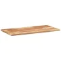 Rectangular solid acacia wood table top 80x40x2 cm by , Table tops - Ref: Foro24-4008813, Price: 46,17 €, Discount: %