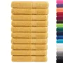 Toallas premium SOLUND 10 unidades dorado 100x200 cm 600 gsm de , Toallas - Ref: Foro24-137295, Precio: 245,46 €, Descuento: %